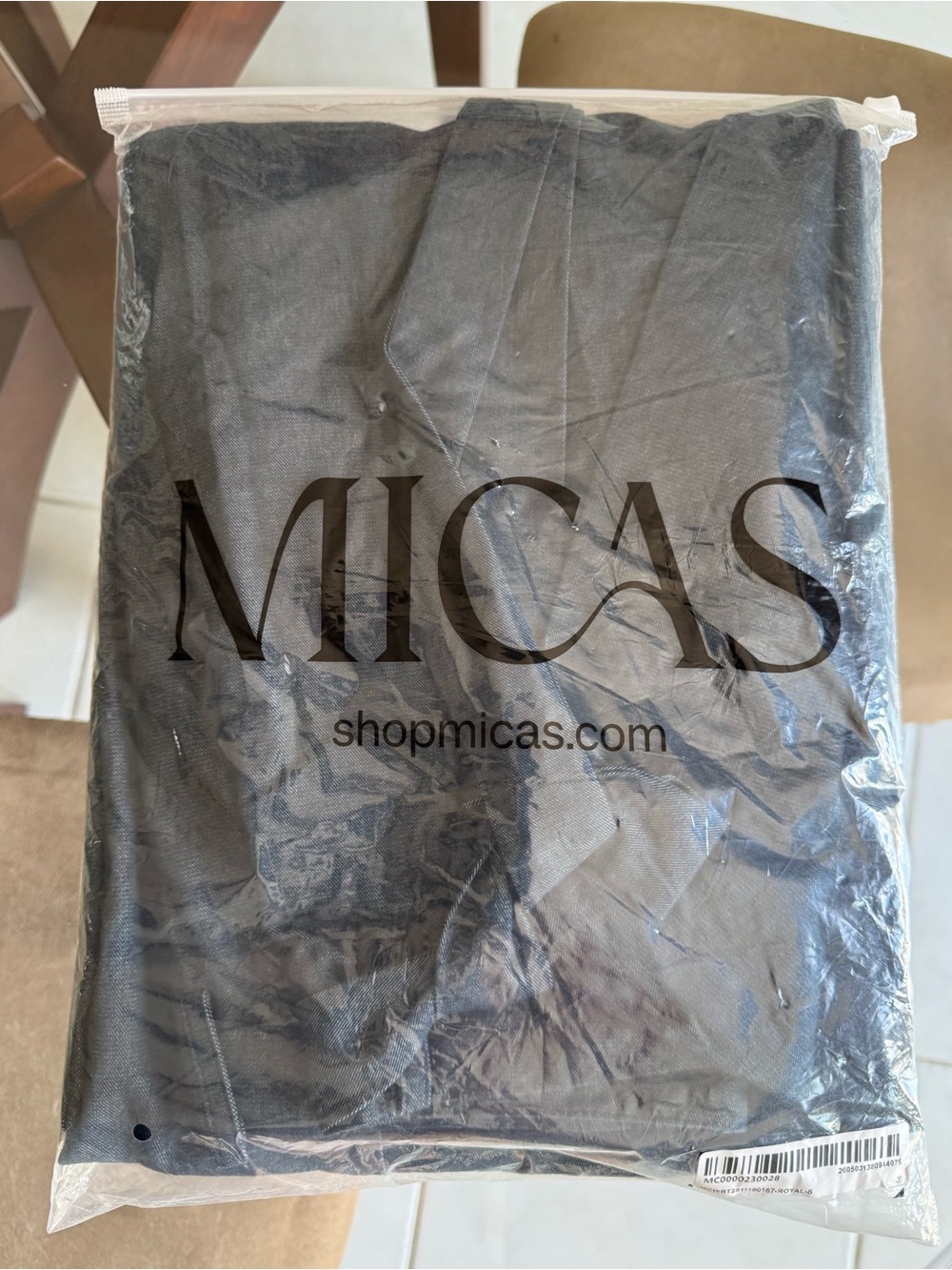 Tie Front Asymmetrical Pants - Picture 2 of 3